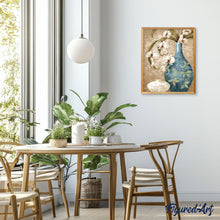 Afbeelding in Gallery-weergave laden, Schilderen op Nummer - Oude fles en bloemen
