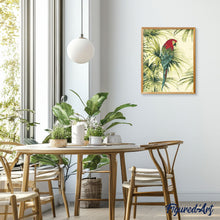 Afbeelding in Gallery-weergave laden, Schilderen op Nummer - Bloemen en papegaai