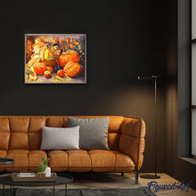 Afbeelding in Gallery-weergave laden, Schilderen op Nummer - Oranje Pompoenen