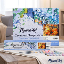 Afbeelding in Gallery-weergave laden, Schilderen op Nummer - Oranje Pompoenen