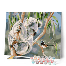 Afbeelding in Gallery-weergave laden, Schilderen op Nummer - Koala en vogel