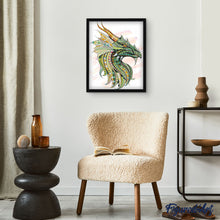 Afbeelding in Gallery-weergave laden, Schilderen op Nummer - Groene Draak