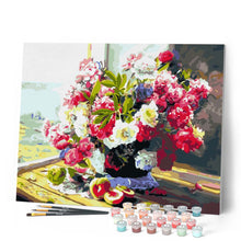 Afbeelding in Gallery-weergave laden, Schilderen op Nummer - Bloemen bij de veranda