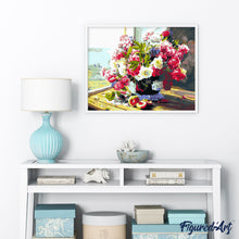 Afbeelding in Gallery-weergave laden, Schilderen op Nummer - Bloemen bij de veranda