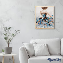 Afbeelding in Gallery-weergave laden, Schilderen op Nummer - Klassieke danseres van achteren