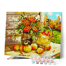 Afbeelding in Gallery-weergave laden, Schilderen op Nummer - Mand met fruit op het platteland