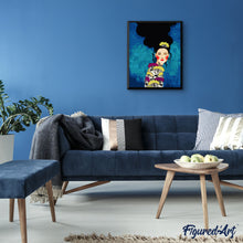 Afbeelding in Gallery-weergave laden, Schilderen op Nummer - Mooi portret van een vrouw