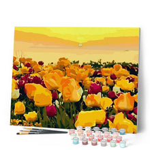 Afbeelding in Gallery-weergave laden, Schilderen op Nummer - Tulpenvelden