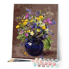 Afbeelding in Gallery-weergave laden, Schilderen op Nummer - Vaas vol bloemen
