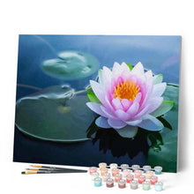 Afbeelding in Gallery-weergave laden, Schilderen op Nummer - Waterlelie in het pond
