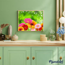 Afbeelding in Gallery-weergave laden, Schilderen op Nummer - Lente bloemen