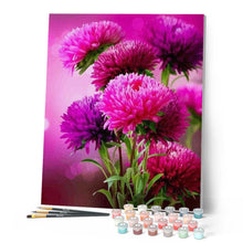 Afbeelding in Gallery-weergave laden, Schilderen op Nummer - Aster Herfstbloem