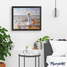 Afbeelding in Gallery-weergave laden, Schilderen op Nummer - Spelen op het strand