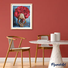 Afbeelding in Gallery-weergave laden, Schilderen op Nummer - Ballerina Bloemvormig
