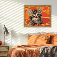 Afbeelding in Gallery-weergave laden, Schilderen op Nummer - Kleine kat schilderen