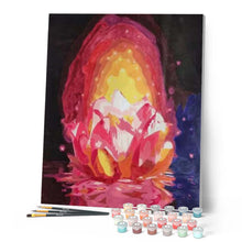 Afbeelding in Gallery-weergave laden, Schilderen op Nummer - Licht Drijvende Lotus