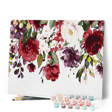 Afbeelding in Gallery-weergave laden, Schilderen op Nummer - Aquarel Bloemen
