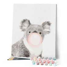 Afbeelding in Gallery-weergave laden, Schilderen op Nummer - Koala Bubbel