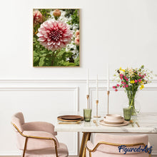 Afbeelding in Gallery-weergave laden, Schilderen op Nummer - Dahlia Bloem