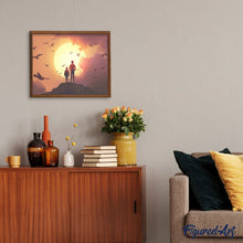 Afbeelding in Gallery-weergave laden, Schilderen op Nummer - Vader en zoon bovenop