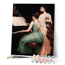 Afbeelding in Gallery-weergave laden, Schilderen op Nummer - Piano- en vioolles