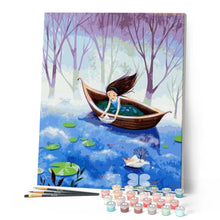 Afbeelding in Gallery-weergave laden, Schilderen op Nummer - Kleine papieren boot