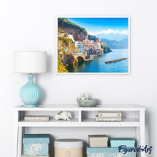 Afbeelding in Gallery-weergave laden, Schilderen op Nummer - Stadsgezicht van Amalfi