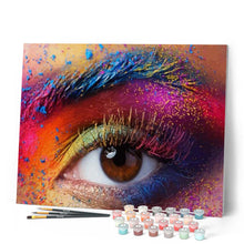 Afbeelding in Gallery-weergave laden, Schilderen op Nummer - Mooi oog