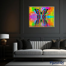 Afbeelding in Gallery-weergave laden, Schilderen op Nummer - Vlinder reflectie
