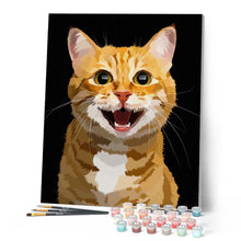 Afbeelding in Gallery-weergave laden, Schilderen op Nummer - Hallo schattige kat