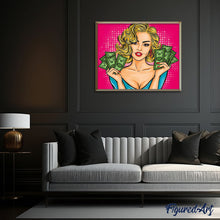 Afbeelding in Gallery-weergave laden, Schilderen op Nummer - Geld is sexy