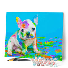 Afbeelding in Gallery-weergave laden, Schilderen op Nummer - Honden schilderij