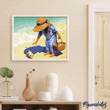 Afbeelding in Gallery-weergave laden, Schilderen op Nummer - Zomer op het strand