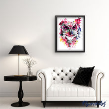 Afbeelding in Gallery-weergave laden, Schilderen op Nummer - Moderne roze uil