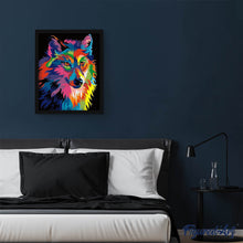 Afbeelding in Gallery-weergave laden, Schilderen op Nummer - Wolf Pop-art