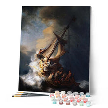 Afbeelding in Gallery-weergave laden, Schilderen op Nummer - Boot in de storm