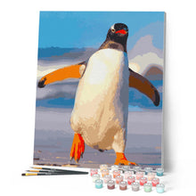 Afbeelding in Gallery-weergave laden, Schilderen op Nummer - Pinguïn