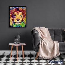 Afbeelding in Gallery-weergave laden, Schilderen op Nummer - Kleurrijke leeuw