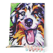 Afbeelding in Gallery-weergave laden, Schilderen op Nummer - Funky hond