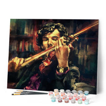 Afbeelding in Gallery-weergave laden, Schilderen op Nummer - Violist