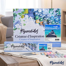 Afbeelding in Gallery-weergave laden, Schilderen op Nummer - Ponton in Paradise Beach