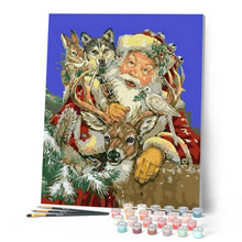 Afbeelding in Gallery-weergave laden, Schilderen op Nummer - Sinterklaas met wat dieren