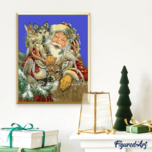 Afbeelding in Gallery-weergave laden, Schilderen op Nummer - Sinterklaas met wat dieren
