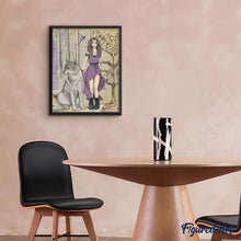 Afbeelding in Gallery-weergave laden, Schilderen op Nummer - Sexy vrouw en haar wolf