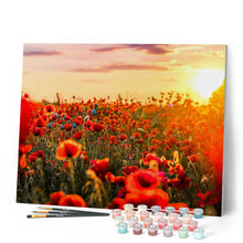 Afbeelding in Gallery-weergave laden, Schilderen op Nummer - Bloemen in rood
