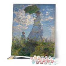 Afbeelding in Gallery-weergave laden, Schilderen op Nummer - Reflectie parasol