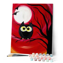 Afbeelding in Gallery-weergave laden, Schilderen op Nummer - Uil tekening