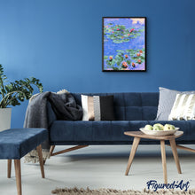 Afbeelding in Gallery-weergave laden, Schilderen op Nummer - Vijver Waterlelies