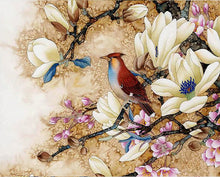 Afbeelding in Gallery-weergave laden, Schilderen op Nummer - Magnolia&#39;s in bloei