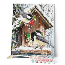Afbeelding in Gallery-weergave laden, Schilderen op Nummer - Koolmeesvogels